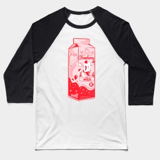 Strawberry milk Baseball T-Shirt